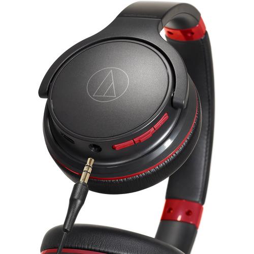 オーディオテクニカ ATH-S220BT BRD ワイヤレスヘッドホン ブラック