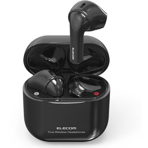 エレコム LBT-TWS11BK Bluetoothイヤホン 完全ワイヤレス AAC対応 セミ