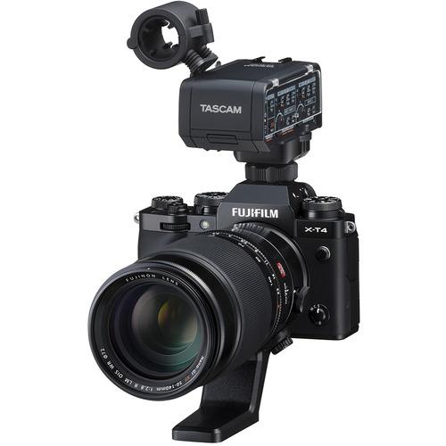 TASCAM CA XLR2D F ミラーレスカメラ対応XLRマイクアダプター 富士フィルム用 タスカム ブラック_1