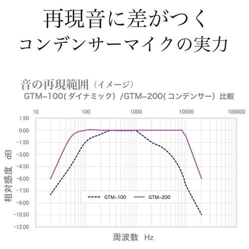 パイン・クリエイト GTM200 カラオケ用マイク PENTATONIC ノーブルレッド｜yamada-denki｜06