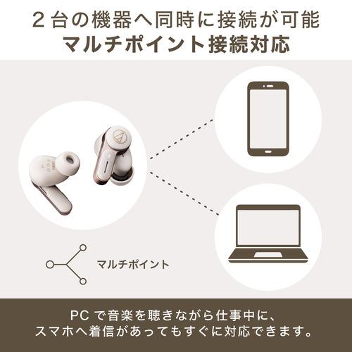 オーディオテクニカ(audio-technica) ATH-TWX7 WH ワイヤレスイヤホン ホワイト_12
