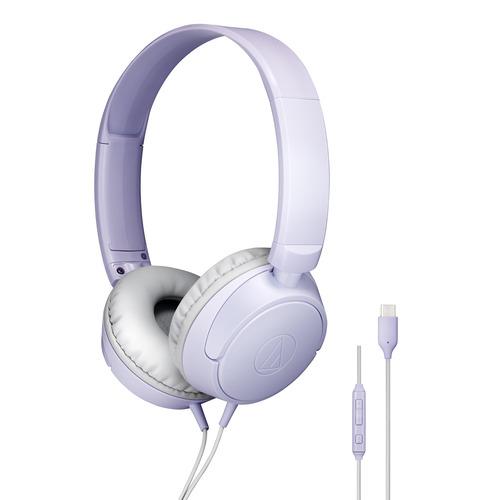 オーディオテクニカ ATH-S120C LV USB Type-C用ヘッドホン ライト