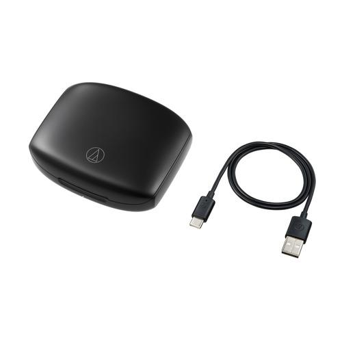 オーディオテクニカ ATH-AC5TW BK 完全ワイヤレスイヤホン 耳かけ型