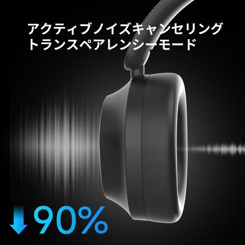 KINGLUCKY B900BK Bluetoothヘッドホン ノイズキャンセリング対応