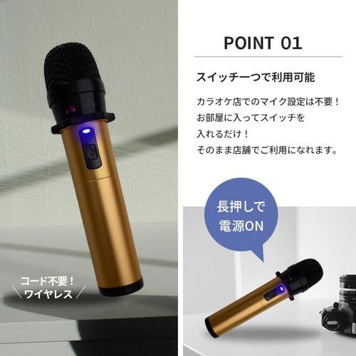 PENTATONIC GTM300 カラオケ用マイク シャンパンゴールド