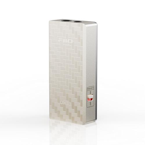 FIIO FIO-QX13-G USB DAC内蔵 ポータブルヘッドホンアンプ  チタニウムゴールドの画像