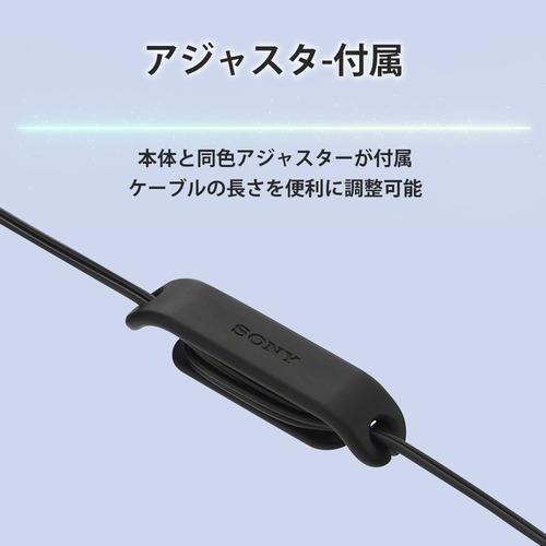 ソニー IER-EX15C B カナル型イヤホン USB type-C接続 5mmドライバー