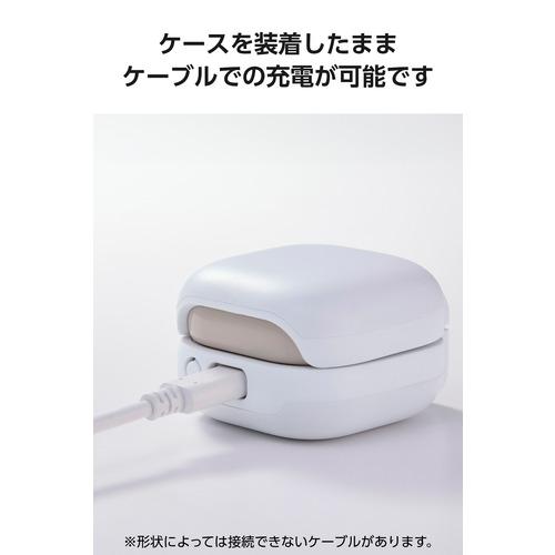 エレコム TWS-SO261TSLWH SONY LinkBuds Clip ワイヤレスイヤホン