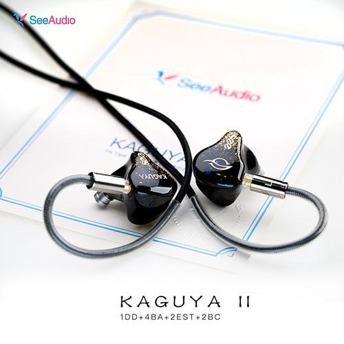 SeeAudio KAGUYA2 有線イヤホン カナル型 4.4mm バランスプラグ
