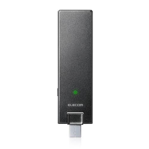 ELECOM（エレコム） WTC-1167US-B WiFi無線LAN中継器 11ac/n/a/g/b 867