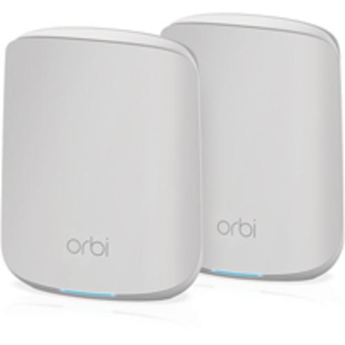 NETGEAR RBK352-100JPS AX1800 Orbi WiFi 6 Micro メッシュWiFi システム スターターキット2台セット｜yamada-denki