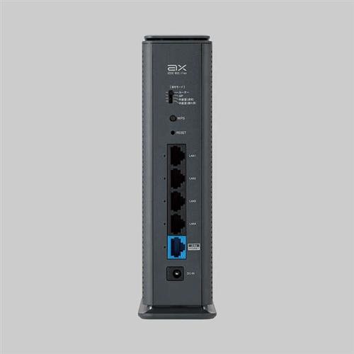 エレコム WRC-X6000QS-G Wi-Fi 6(11ax) 4804+1147Mbps 2.5ギガビット 