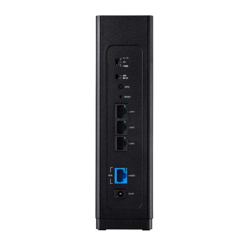 エレコム WRC-BE72XSD-B WiFi ルーター Wi-Fi 7 11be 10ギガ対応 10G