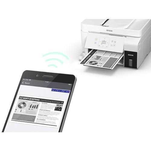 EPSON PX-M161T A4モノクロ複合機・エコタンク搭載モデル ホワイトの画像