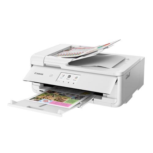 キヤノン TR9530AWH インクジェット複合機 TR9530a WHITE Windows Mac ChromeOS対応の画像