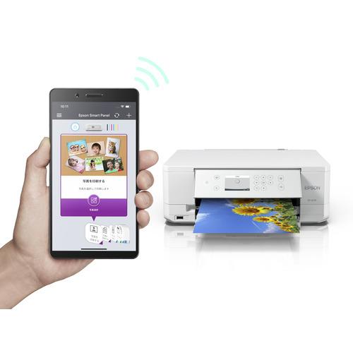 EPSON EP-817A A4カラーインクジェット複合機 ホワイト : ヤマダデンキ