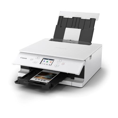 キヤノン PIXUSTS7630WH 5色インクジェット複合機 2WAY給紙対応 自動