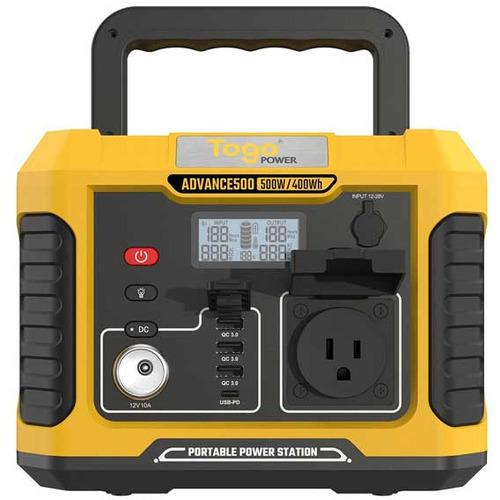 発電機・ポータブル電源 koyachan0 コンピューケース・ジャパン AD500Y ポータブル電源 Togopower 400wh