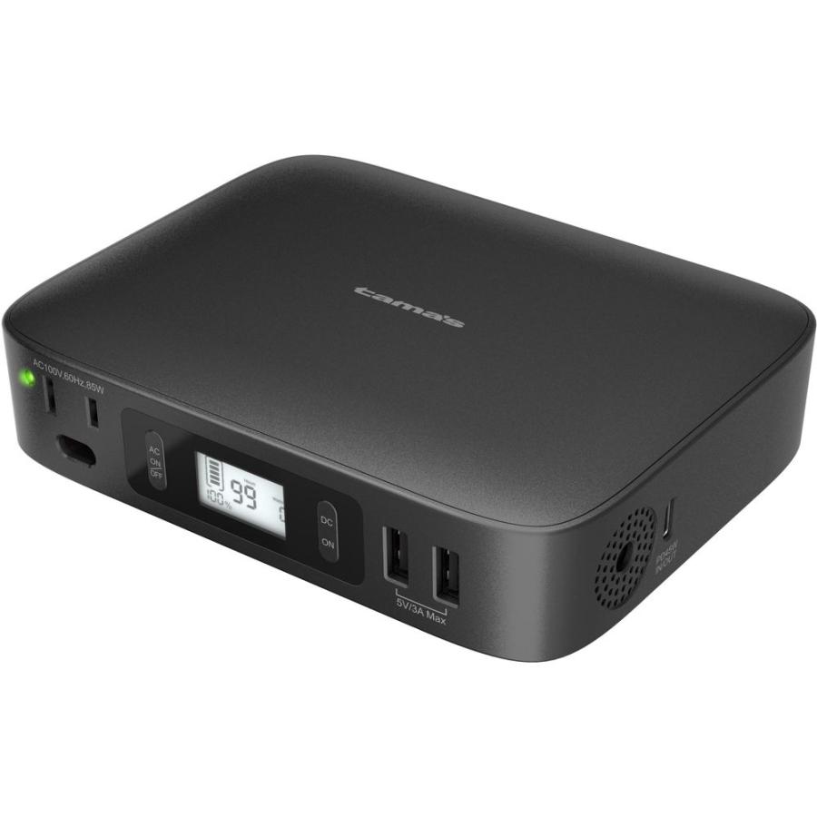 多摩電子工業 TLP121K AC出力付きリチウム充電器27000 ポータブル電源 