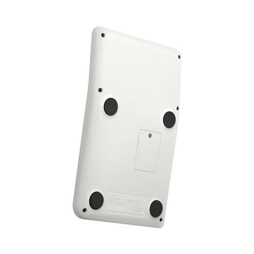 カシオ JE-12D-L-WE 人間工学電卓 ジャストタイプ 12桁 ホワイト JE12DLWEの画像