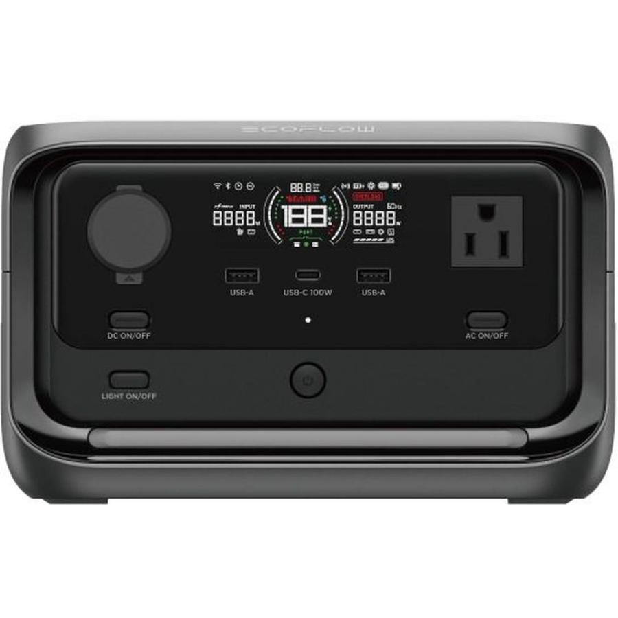 【新品】EcoFlow  3 Plus (290) ポータブル電源 EcoFlow エコフロー RIVER 3 Plus (290) 容量286Wh 出力600W