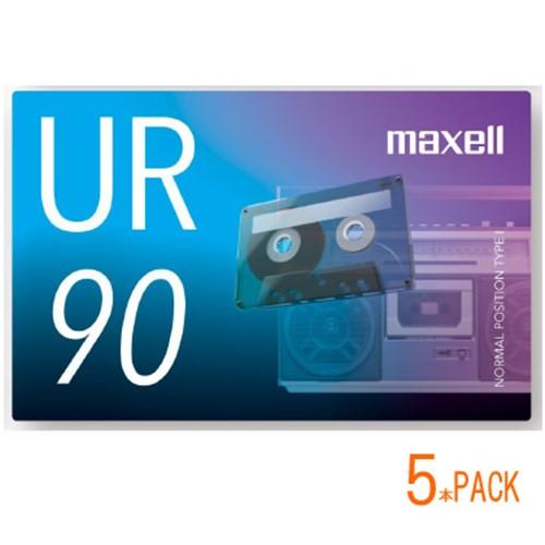 maxell UR-90N5P カセットテープ 90分×5本セット1,100円