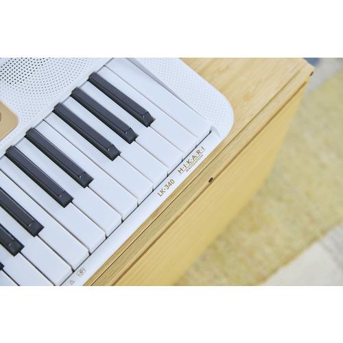 カシオ計算機 LK-340 光ナビゲーションキーボード 120曲内蔵 61鍵