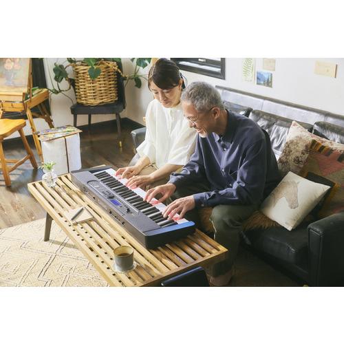 カシオ計算機 LK-550BK 光ナビゲーションキーボード 61鍵盤 3つの脳活