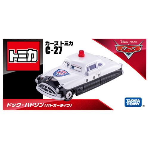 カーズ、ミニカー、トラクター、シェリフ、ドックハドソン タカラトミー カーズ トミカ C−27 ドック・ハドソン（パトカータイプ