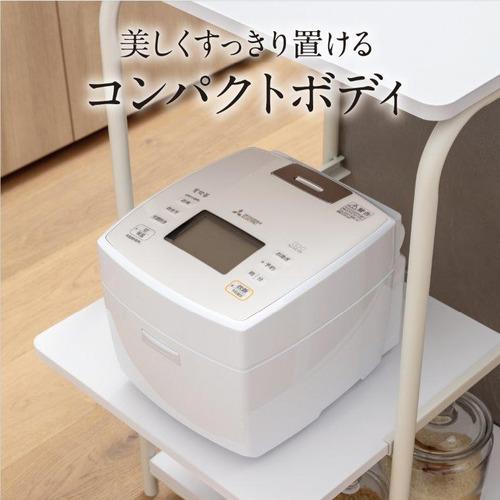 三菱電機 NJ-VE10F‐W 三菱IHジャー炊飯器 炭炊釜 5.5合