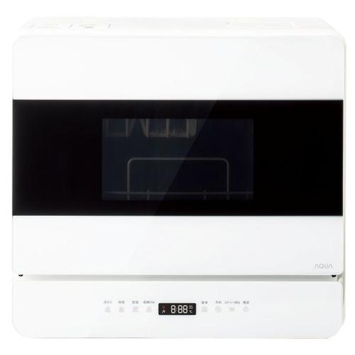 AQUA ADW-L40B(W) 食器洗い乾燥機 タンク式／分岐水栓式を選べる 大 