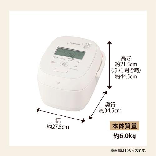 象印マホービン NW-WD10-WA 圧力IH炊飯ジャー 豪熱大火力 豪炎かまど釜