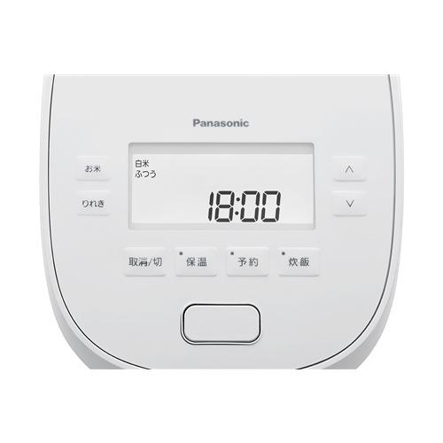 期間限定ギフトプレゼント】パナソニック SR-N610E-W 可変圧力IH炊飯器