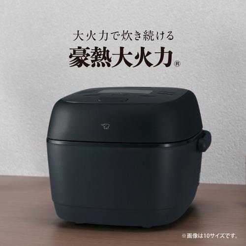 象印マホービン NW-BC18-BA 圧力IH炊飯ジャー 豪熱大火力 鉄器コート黒