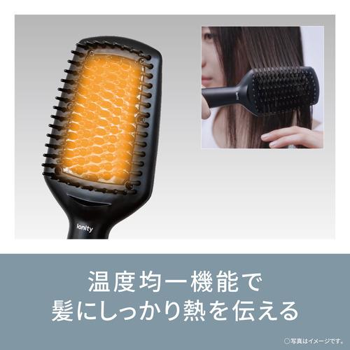 パナソニック EH-HS31-K ブラシストレートアイロン イオニティ