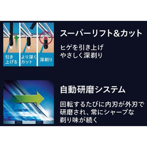 PHILIPS S7885／50 ウェット\u0026ドライ電気シェーバー 7000シリーズ クイッククリーンポッド付 メタリックネイビーの画像