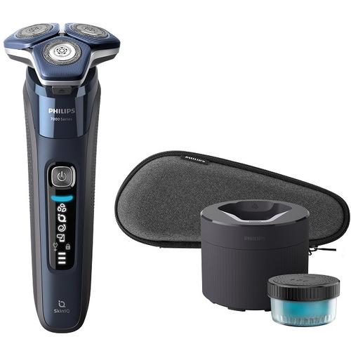 PHILIPS S7885／50 ウェット\u0026ドライ電気シェーバー 7000シリーズ クイッククリーンポッド付 メタリックネイビーの画像