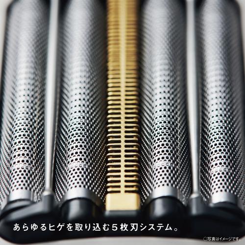 【期間限定ギフトプレゼント】パナソニック ES-PV6A-K ラムダッシュ 5枚刃 パームイン メンズシェーバー マーブルブラックの画像