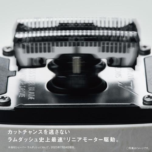 【期間限定ギフトプレゼント】パナソニック ES-PV6A-K ラムダッシュ 5枚刃 パームイン メンズシェーバー マーブルブラックの画像