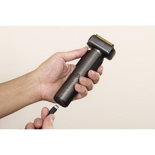 IZUMI IZF-E863W-K メンズシェーバー everedge 6枚刃 ブラックニッケル