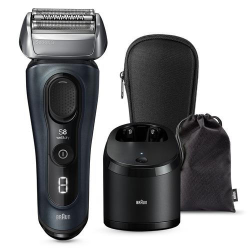 【展示品、未使用品】Braun S8 8563cc メンズ電気ブラウンシリーズ8 BRAUN 8563cc-V メンズシェーバー シリーズ8 （3枚刃) グレー
