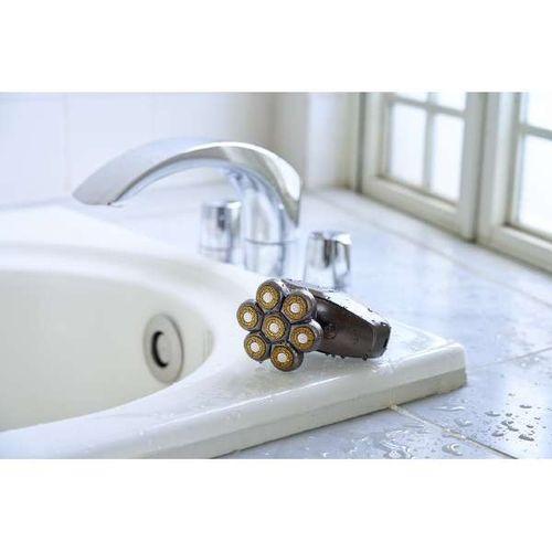 APIX ASV-B07 7ヘッドボディシェーバー 回転刃 ブラウン