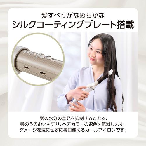 テスコム TM762A-W カール ヘアアイロン コテ 26mm 4段階温度調節 温度