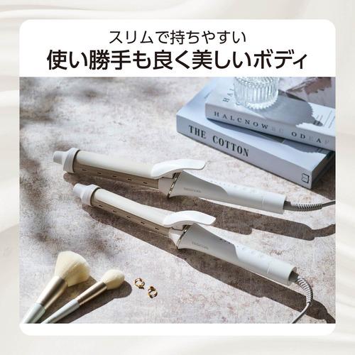 テスコム TM762A-W カール ヘアアイロン コテ 26mm 4段階温度調節 温度