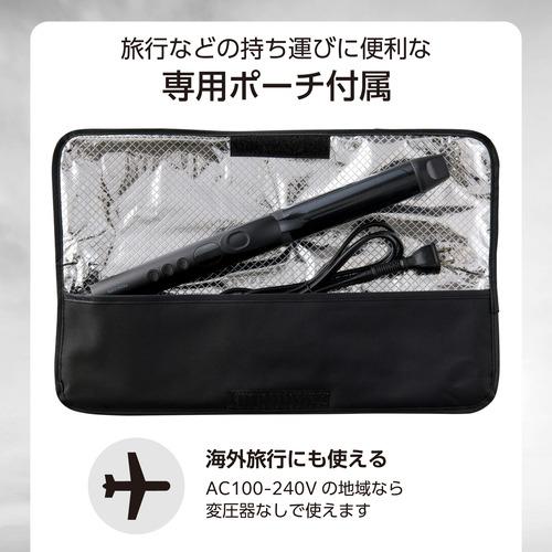 テスコム TW363A-K ヘアアイロン 2WAY 32mm ロングプレート 5段階温度