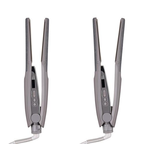 Nobby ストレートヘアアイロン NIS500A-Hスモーキーグレー Nobby by TESCOM プロフェッショナル プロテクトイオン ストレート