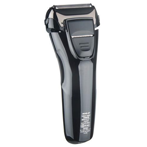 ヒーローグリーン MHG-57K 充電交流式 3 枚刃シェーバー 海外対応