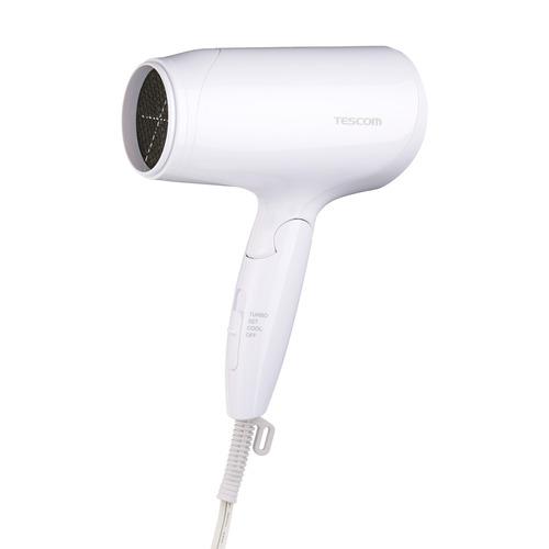 テスコム TD260B-W ドライヤー 大風量 速乾 マイナスイオン 折りたたみ
