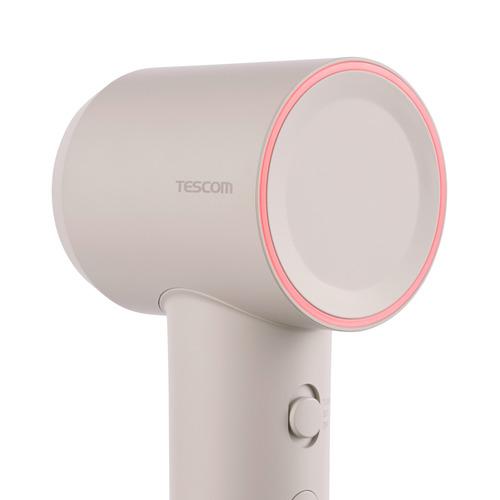 テスコム TD620A-C ドライヤー I字型 マイナスイオン 軽量280g 旅行用 ポーチ付き マット ベージュの画像