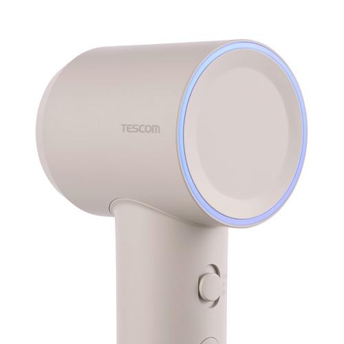 テスコム TD620A-C ドライヤー I字型 マイナスイオン 軽量280g 旅行用 ポーチ付き マット ベージュの画像